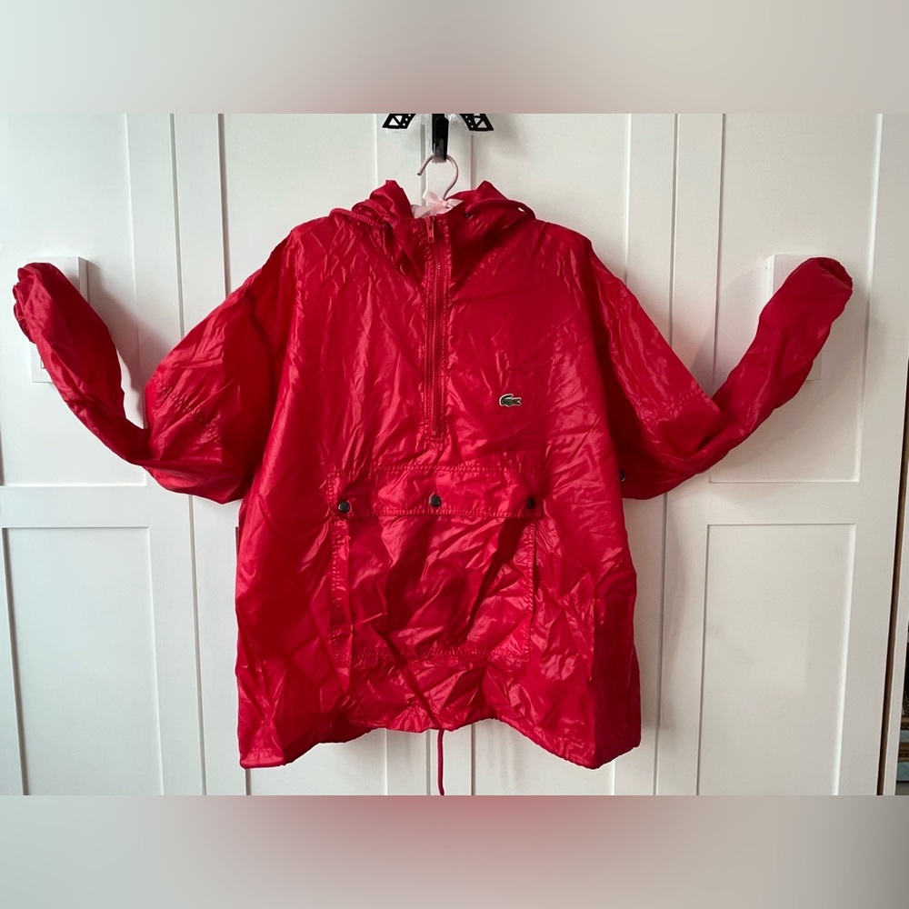 Men’s vintage like new Izod Lacoste windbreaker